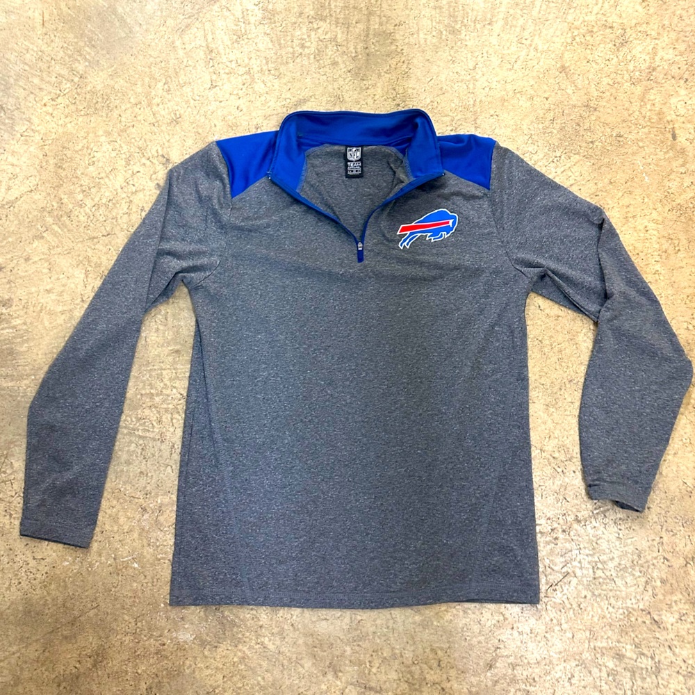Buffalo Bills Long Sleeve zip up Shirt